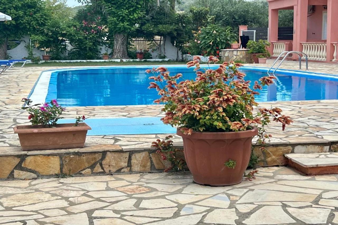 Elena Pool Aparthotel Agios Georgios  Exterior foto